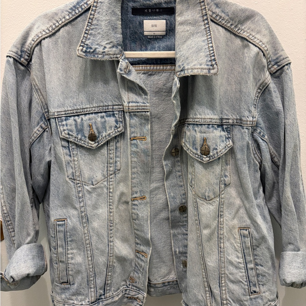 Ksubi Light Wash Denim Jacket